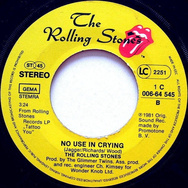 Rolling Stones* : Start Me Up (7", Single)