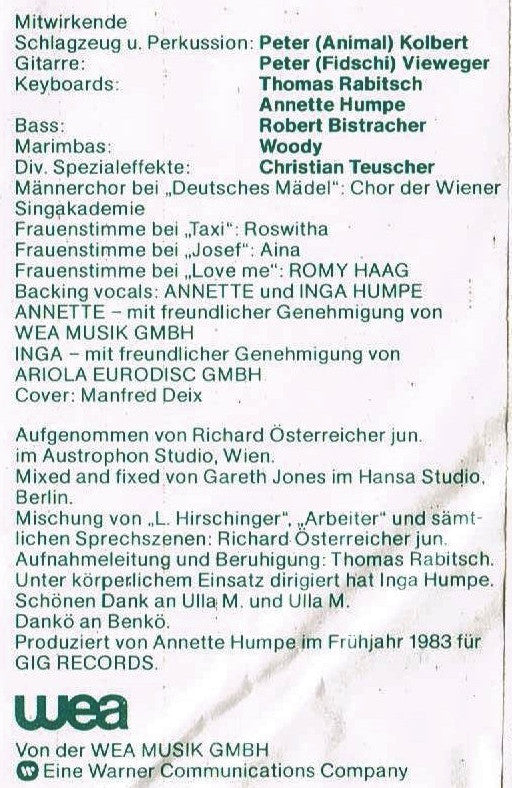 Tauchen-Prokopetz : DÖF (LP, Album)