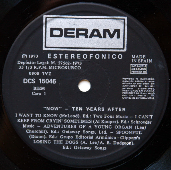 Ten Years After : Now (2xLP, Comp)