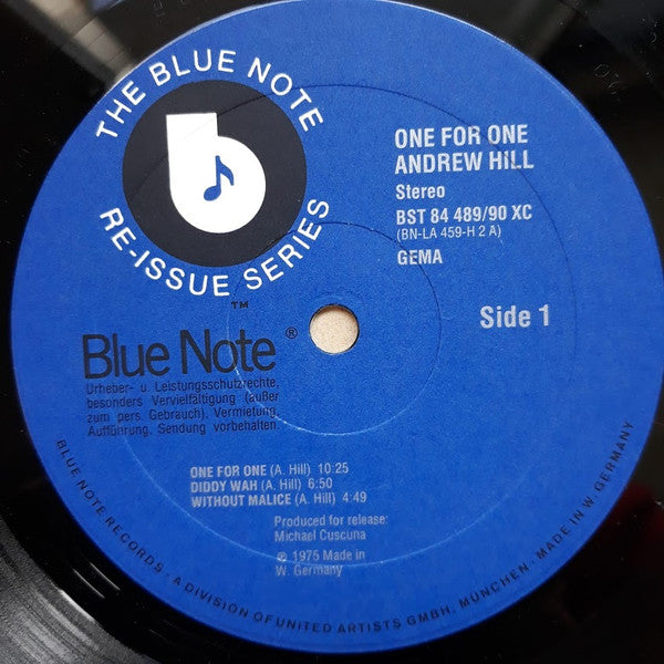 Andrew Hill : One For One (2xLP, Album)