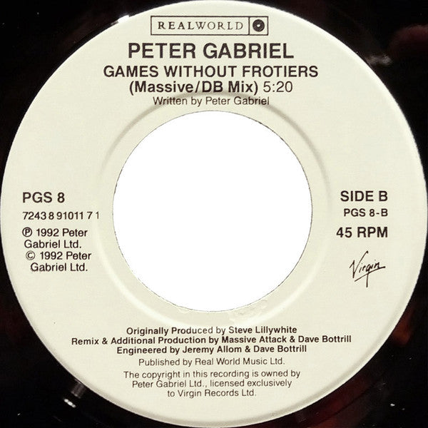 Peter Gabriel : Steam (7")