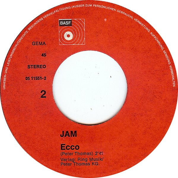 Jam (8) : Popcorn (7", Single)