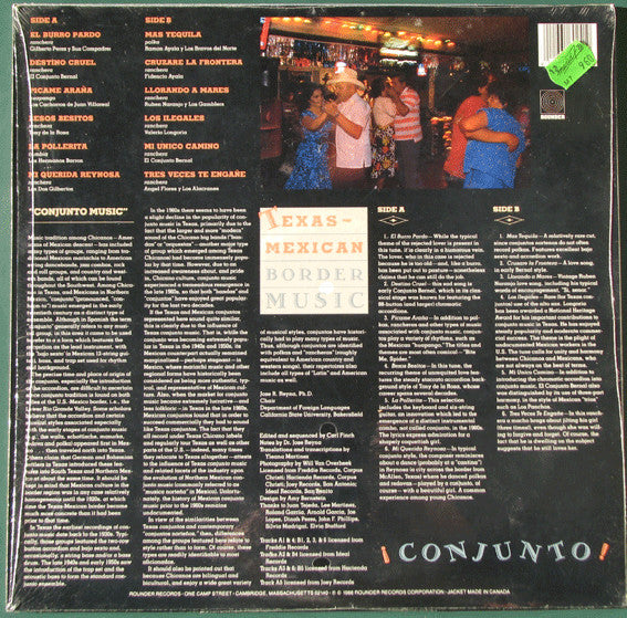 Various : ¡ Conjunto ! (Texas-Mexican Border Music, Volume 2) (LP, Comp)