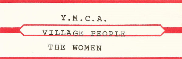 Village People : Y.M.C.A. (7", Single)