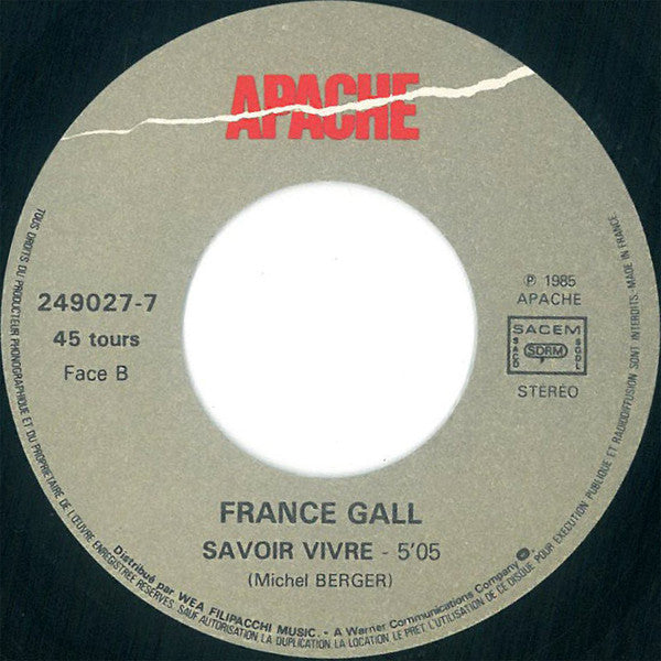 France Gall : Cézanne Peint (7", Single)