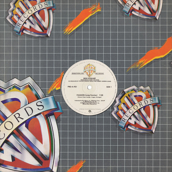 Rod Stewart : Passion (12", Promo)