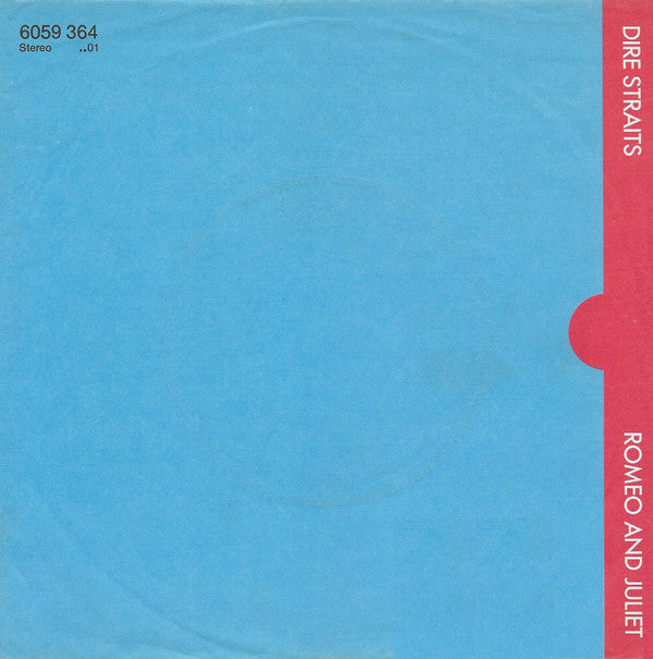 Dire Straits : Romeo And Juliet (7", Single)