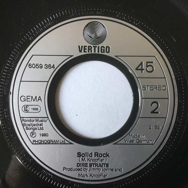 Dire Straits : Romeo And Juliet (7", Single)