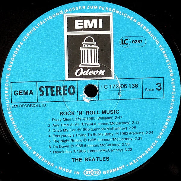 The Beatles : Rock 'N' Roll Music (2xLP, Comp)