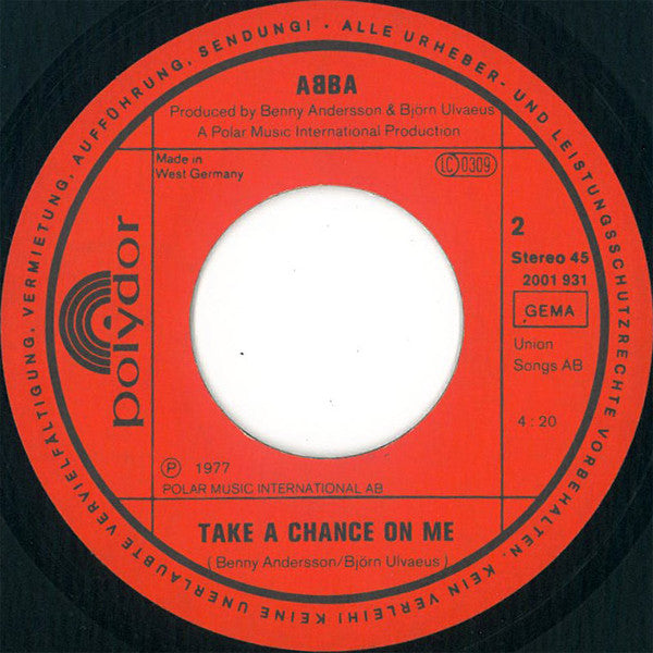 ABBA : I Have A Dream (7", Single, S/Edition, Pap)