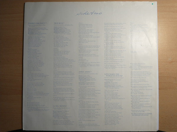 Madonna : True Blue (LP, Album, Club)