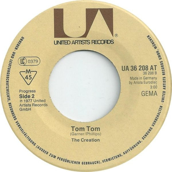 The Creation (2) : Painter Man / Tom Tom (7", Single)