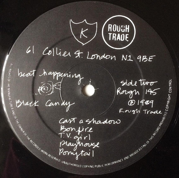 Beat Happening : Black Candy (LP, Album)