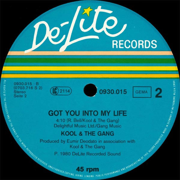 Kool & The Gang : Hangin' Out (12", Single)