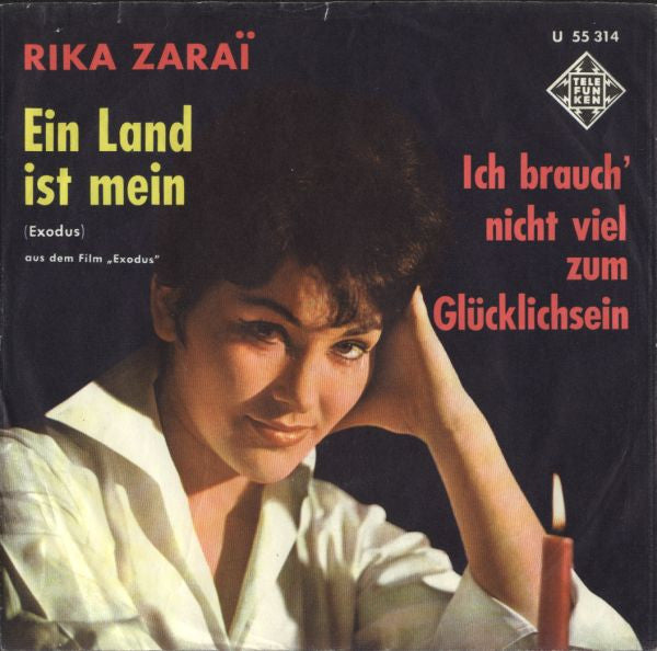 Rika Zaraï : Ein Land Ist Mein (7", Single)