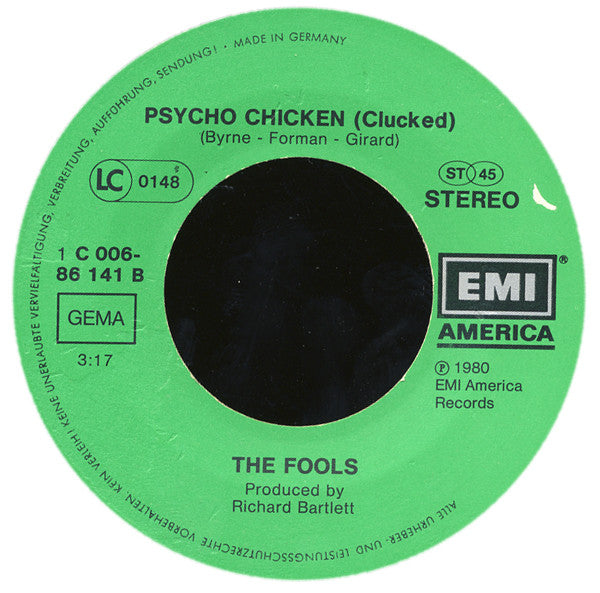 The Fools : Psycho Chicken (7", Single)
