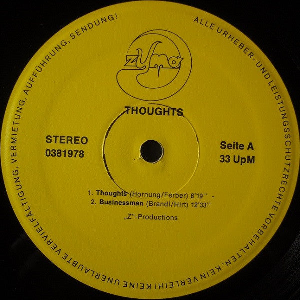Zyma : Thoughts (LP, Album)