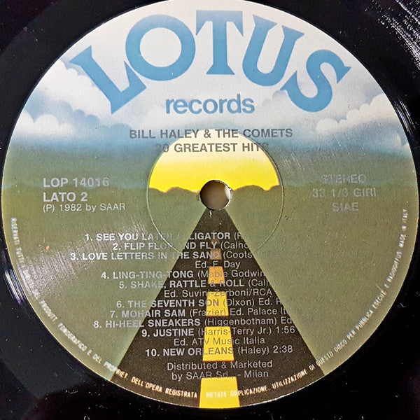 Bill Haley & The Comets* : 20 Greatest Hits (LP, Comp)
