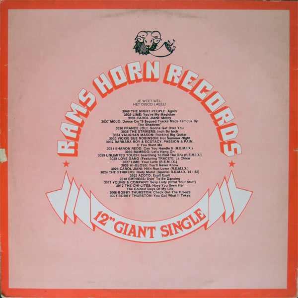 Disco Circus : Over & Over (12")