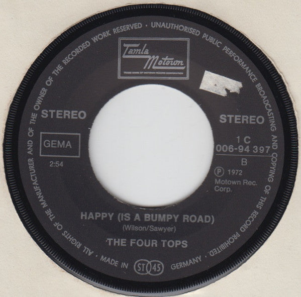 The Four Tops* : So Deep Within You (7")