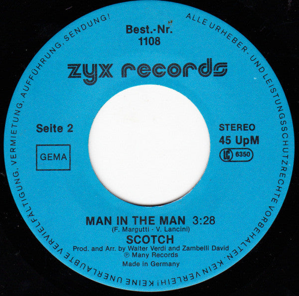 Scotch : Delirio Mind (New Version) (7", Single)