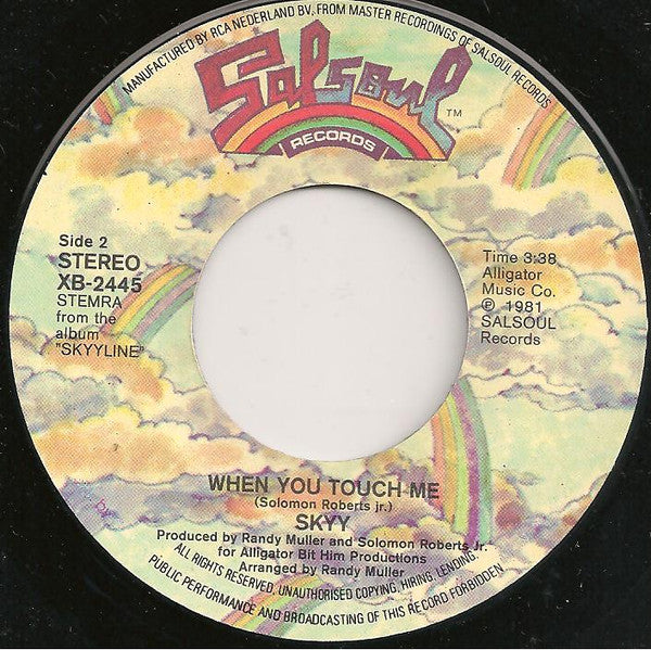 Skyy : Call Me / When You Touch Me (7", Single)