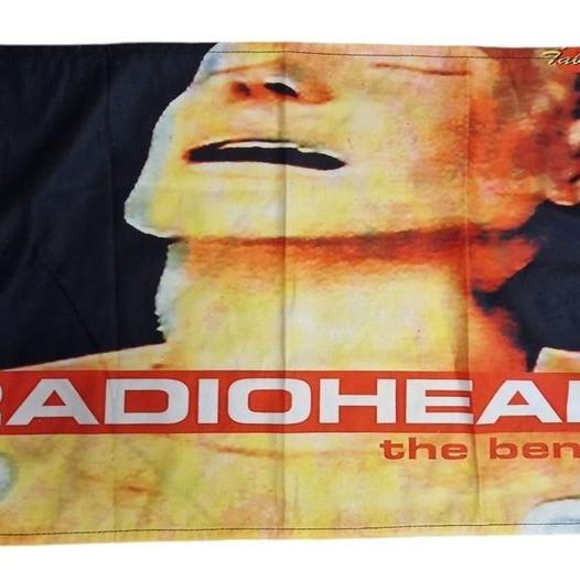 Radiohead Wandtapijt, Vlag, doek