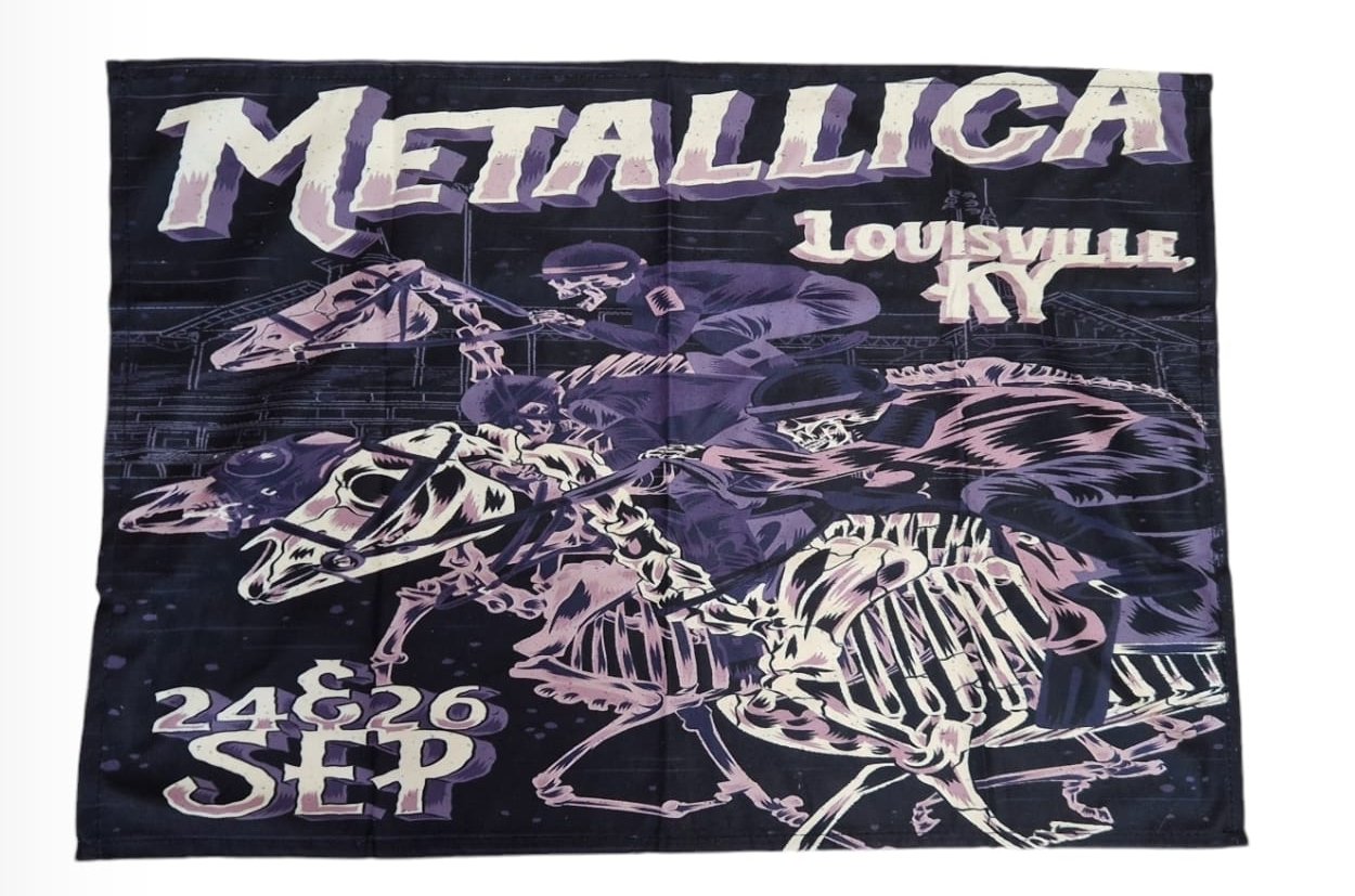 Metallica Wandtapijt, Vlag, doek