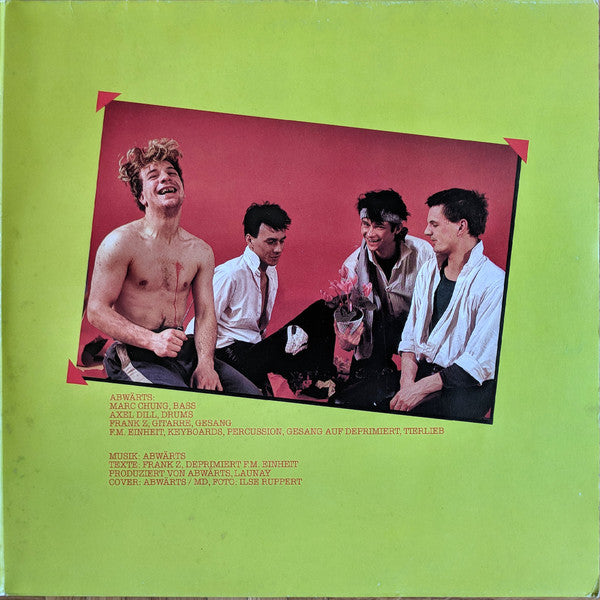 Abwärts : Der Westen Ist Einsam (LP, Album)