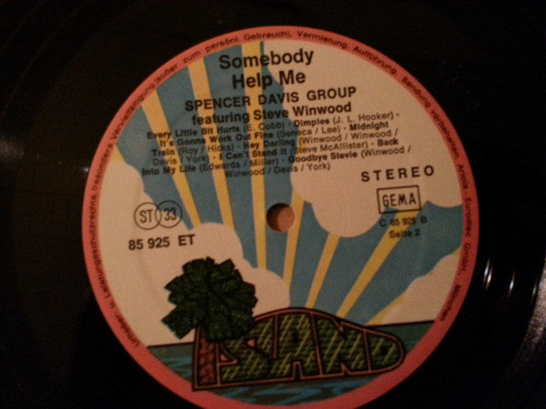 Spencer Davis Group* Featuring Steve Winwood : Somebody Help Me (LP, Comp)