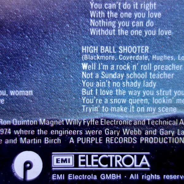 Deep Purple : Stormbringer (LP, Album, RE)