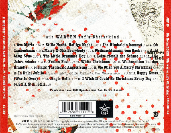 Die Roten Rosen : Wir Warten Auf's Christkind (CD, Album)