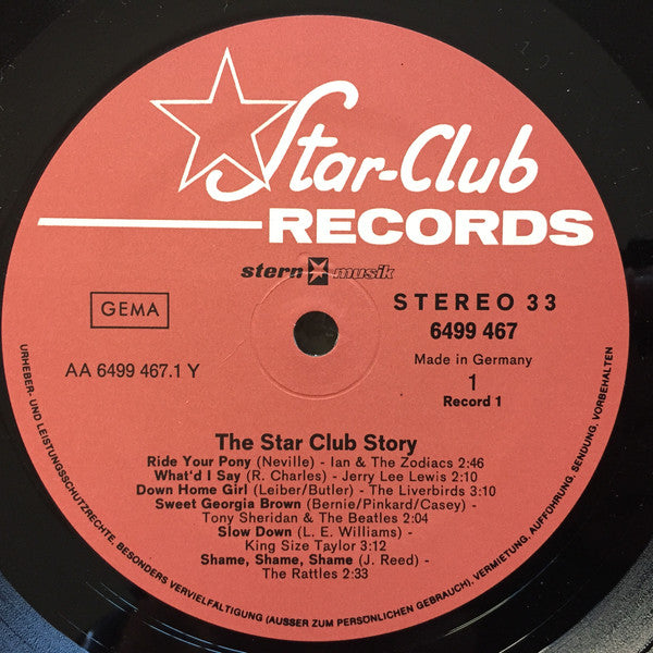 Various : The Star-Club Story (2xLP, Comp, Gat)