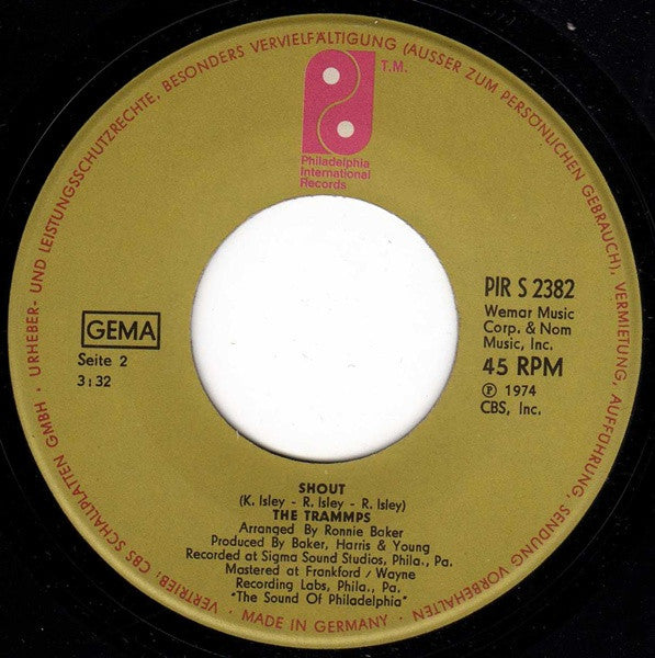 The Trammps : Where Do We Go From Here (7", Single)