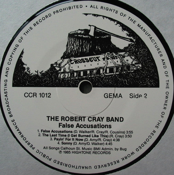 The Robert Cray Band : False Accusations (LP, Album)