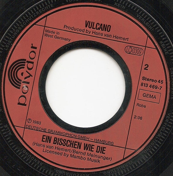 Vulcano (2) : A Little Bit Of This (7", Single)