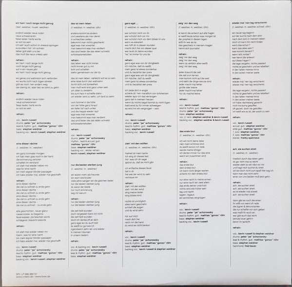 Böhse Onkelz : Wir Ham' Noch Lange Nicht Genug (LP, Album, RE)