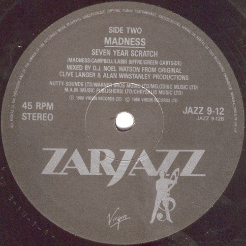 Madness : (Waiting For) The Ghost-Train (12")