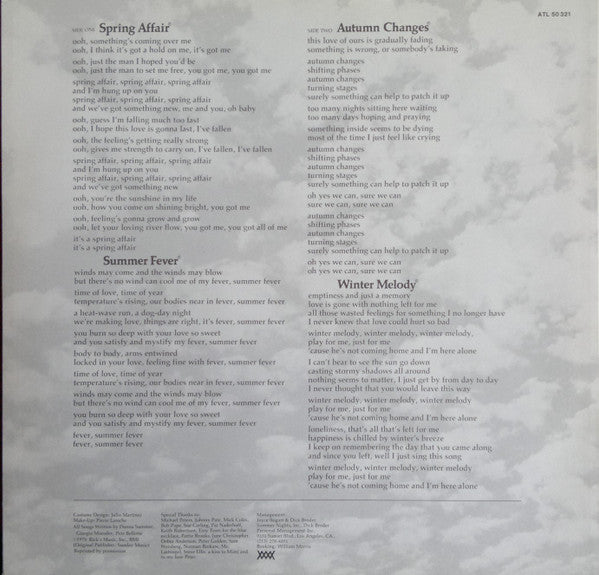 Donna Summer : Four Seasons Of Love (LP, Album, Pos)