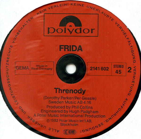 Frida : I Know There's Something Going On (12", Maxi)
