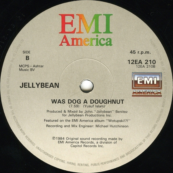 Jellybean* : Sidewalk Talk (12", Single)