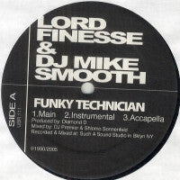 Lord Finesse & DJ Mike Smooth : Funky Technician / Bad Mutha (12")
