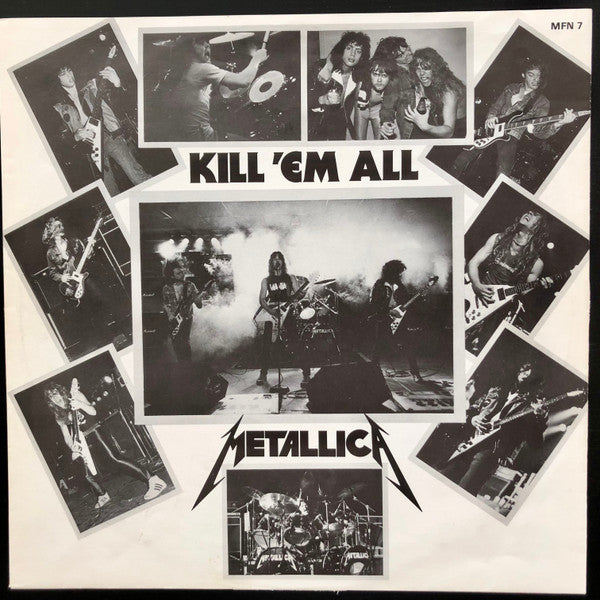 Metallica : Kill 'Em All (LP, Album, RP)