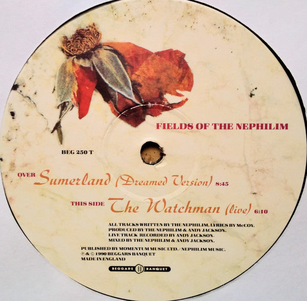 Fields Of The Nephilim : Sumerland (12", EP)