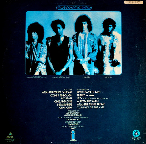 Automatic Man : Automatic Man (LP, Album, Emb)