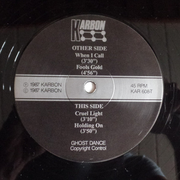Ghost Dance : A Word To The Wise (12", Single)