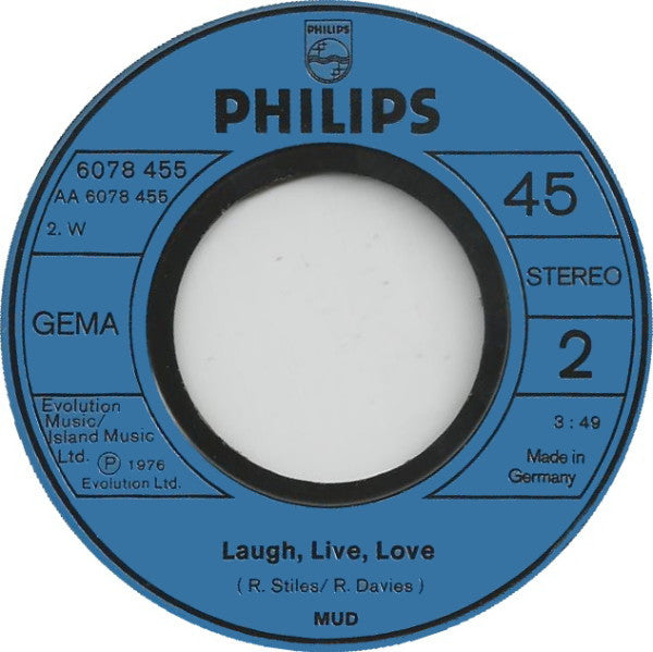 Mud : Shake It Down (7", Single)