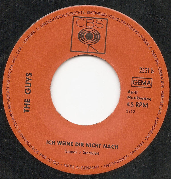 The Guys (4) : Ich Bin Froh, Dass Ich Dich Los Bin (It's Okay) (7", Single)