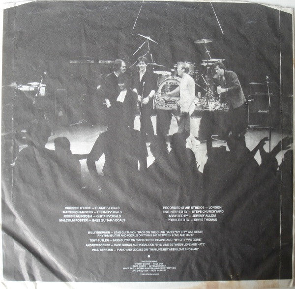 The Pretenders : Learning To Crawl (LP, Album)