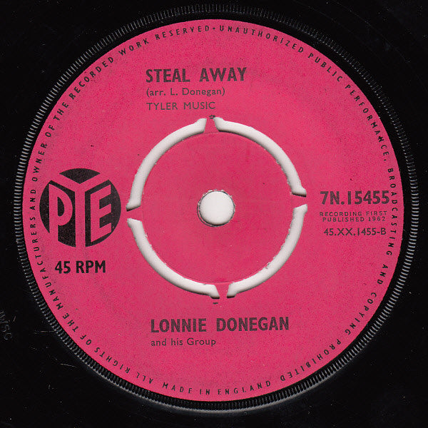 Lonnie Donegan And His Group* : Pick A Bale Of Cotton (7", Single)